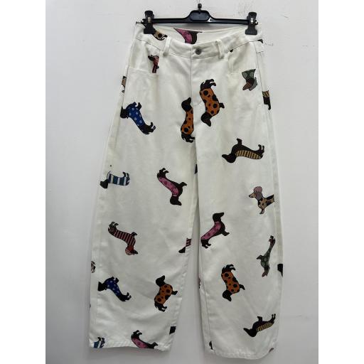 Pantalón vaquero primavera perritos salchicha  [1]