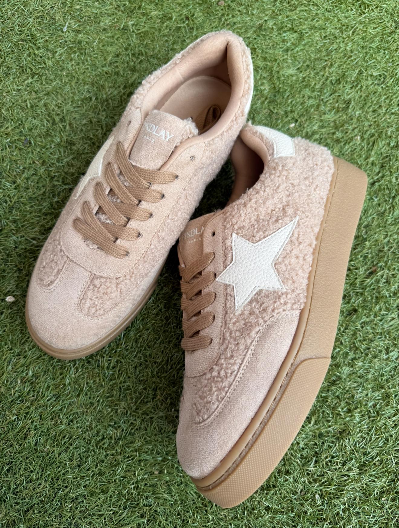 Zapatillas borreguito Findlay beige