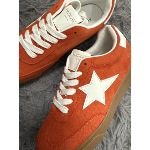 Zapatillas naranjas Findlay  [2]