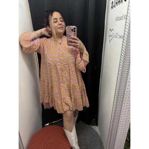 Vestido estampado jot