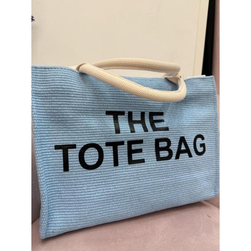 Tote Bag azul 