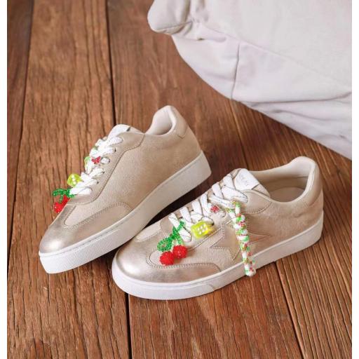 Zapatillas doradas Findlay 