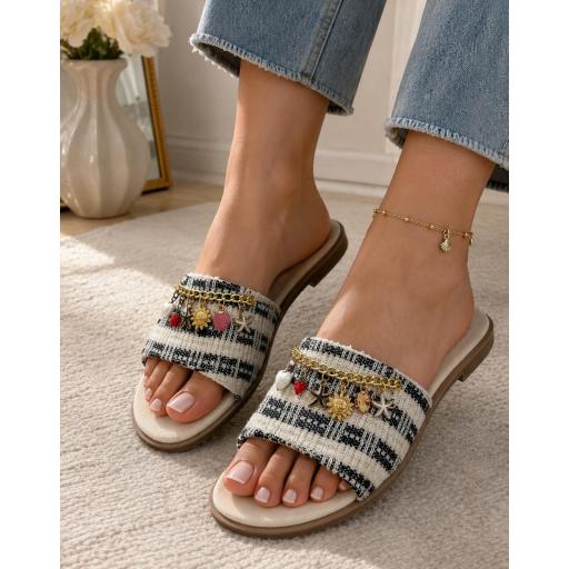 Sandalias abalorios Findlay 