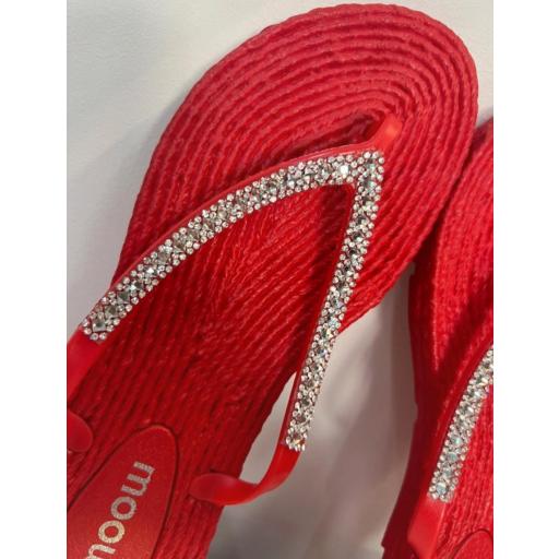 Chanclas rojas brilli  [3]