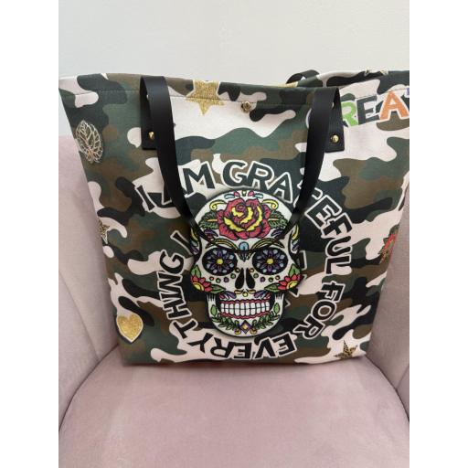 Bolso calavera militar  [1]