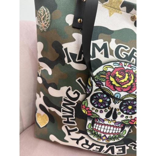 Bolso calavera militar  [2]