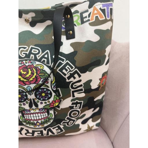 Bolso calavera militar  [3]