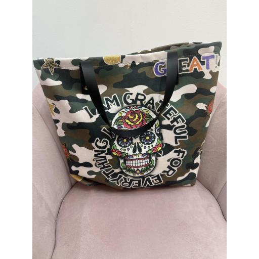 Bolso calavera militar  [4]