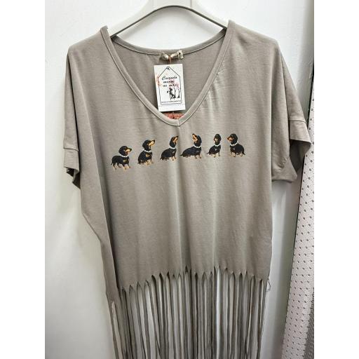 Camiseta flecos perritos  [2]