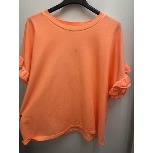 Camiseta fluor naranja JOT [3]