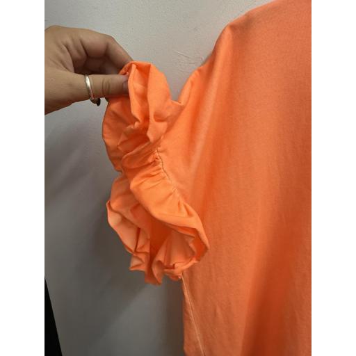 Camiseta fluor naranja JOT [4]