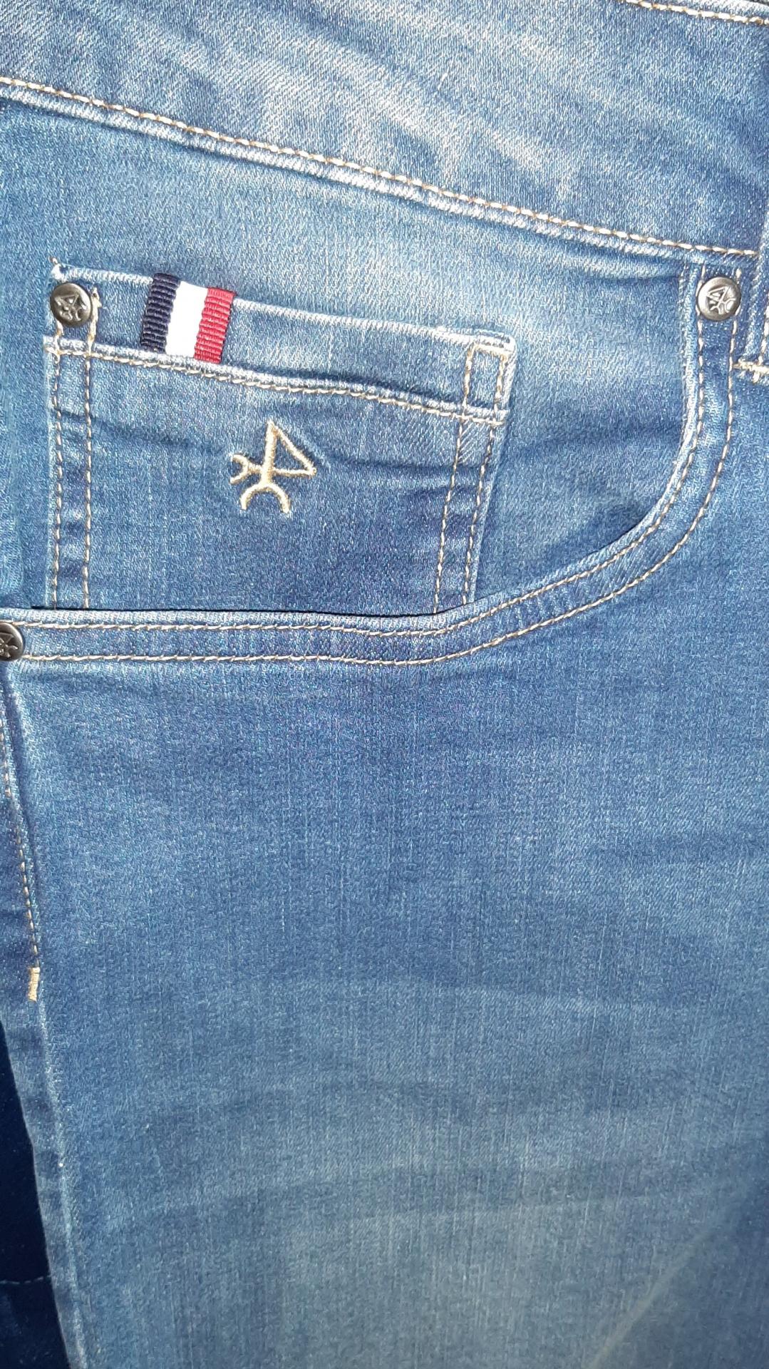 Pantalón H Denim Azul Jeans Medio
