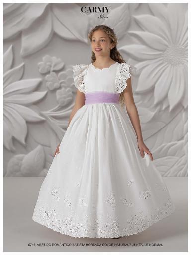 VESTIDO COMUNION 5716