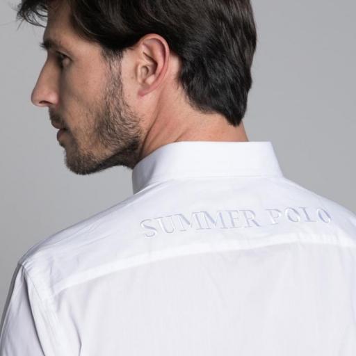 Camisa H Summer Polo Blanco [1]