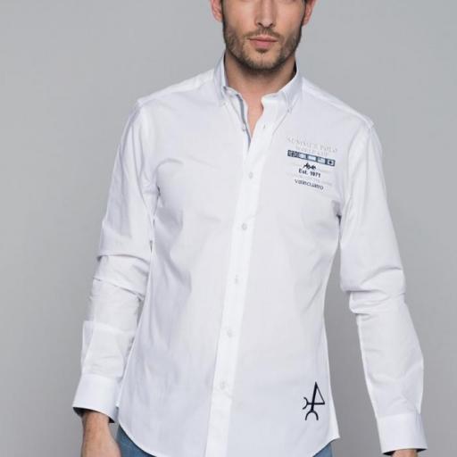 Camisa H Summer Polo Blanco [3]