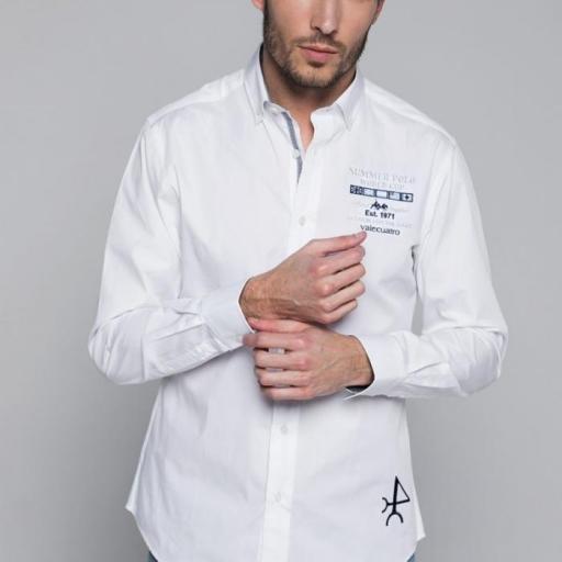 Camisa H Summer Polo Blanco [0]