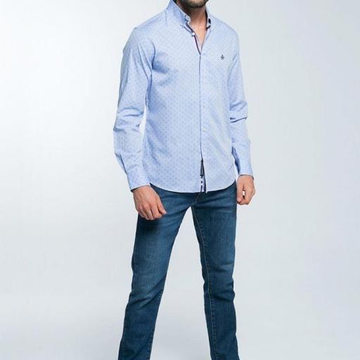 CAMISA FANTASÍA CELESTE [0]