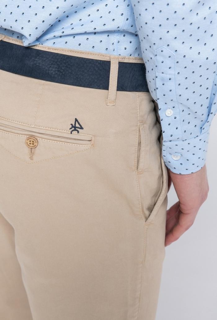 Pantalón H Chino Beige
