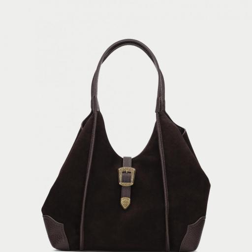 Bolso hobo chocolate [0]