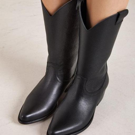 Bota Jandra vintage negro [0]