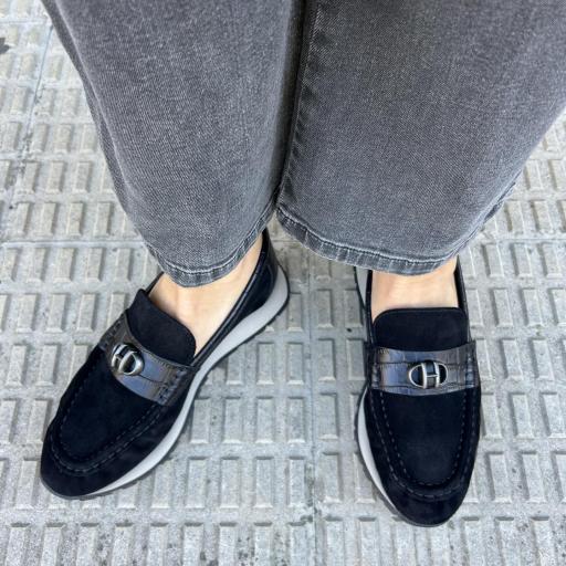 Mocasin Cansas negro [0]