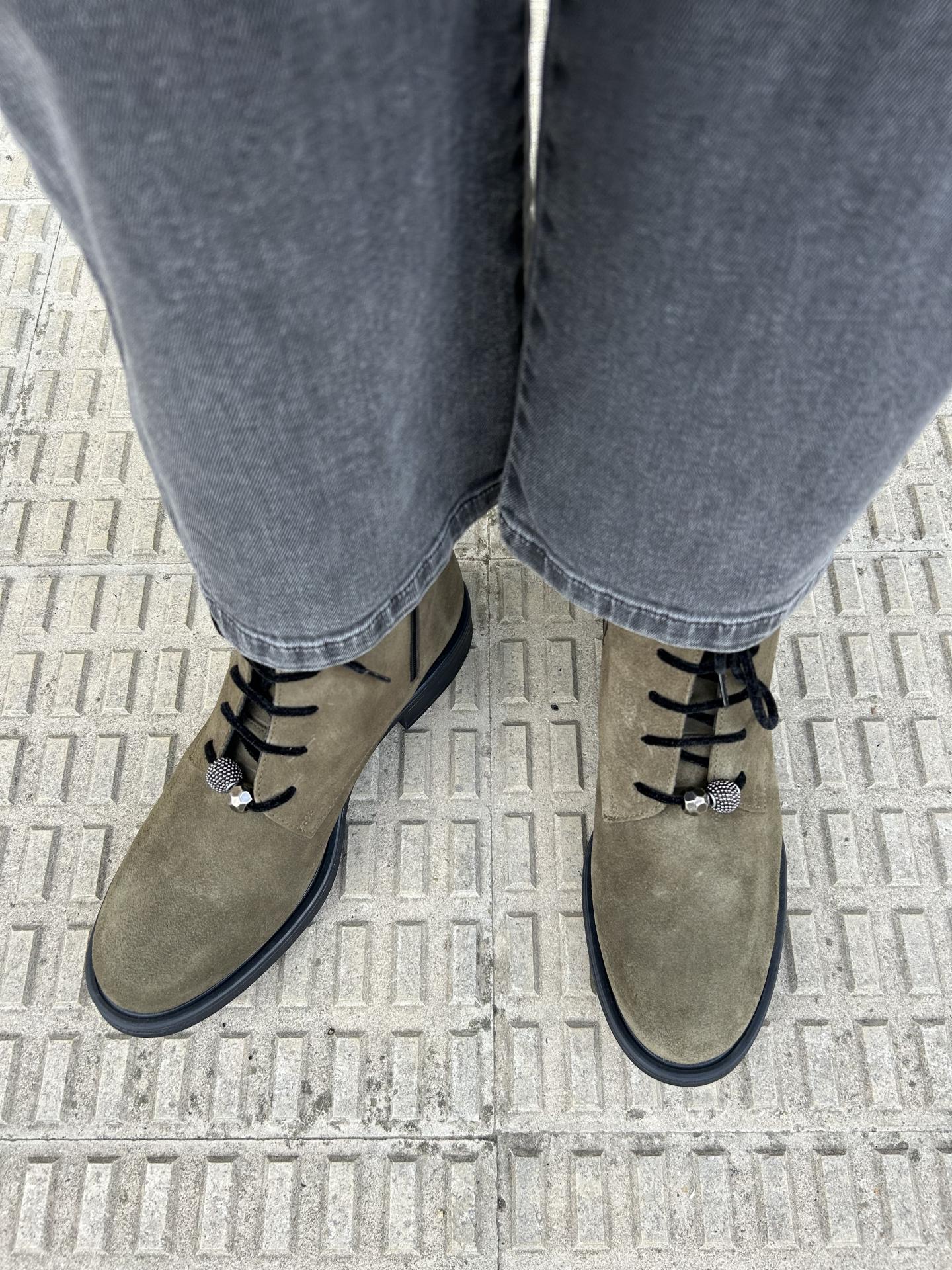 Botín Chester kaki