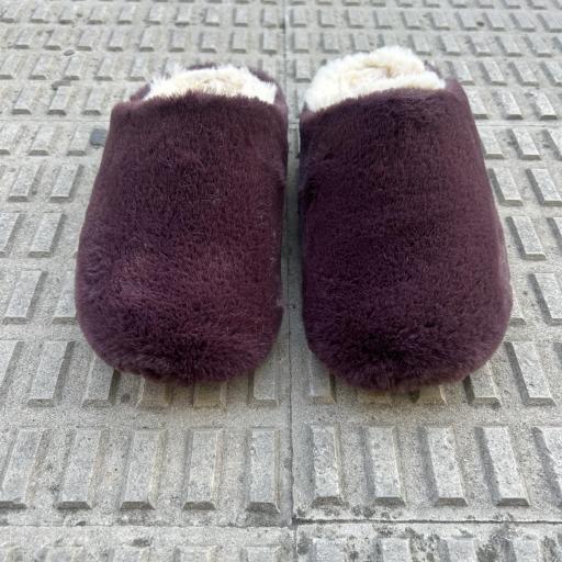 Zapatilla Norte burdeos [1]