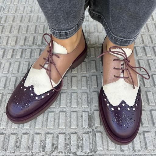 Zapato Bonnie granate [0]