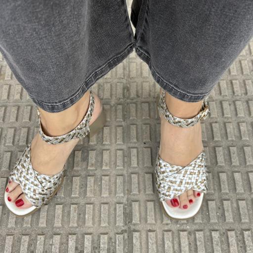 Sandalia Gala metalizados [1]