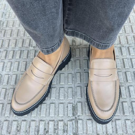 Mocasin Nella camel [0]