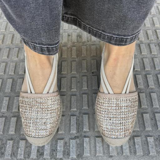 Alpargata Rosalina oro [2]