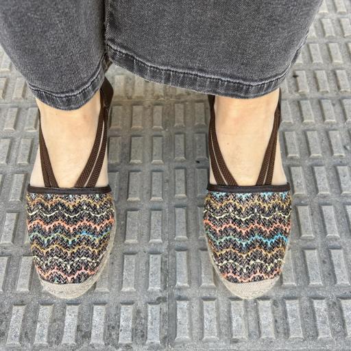 Alpargata Rosalina marrón [2]