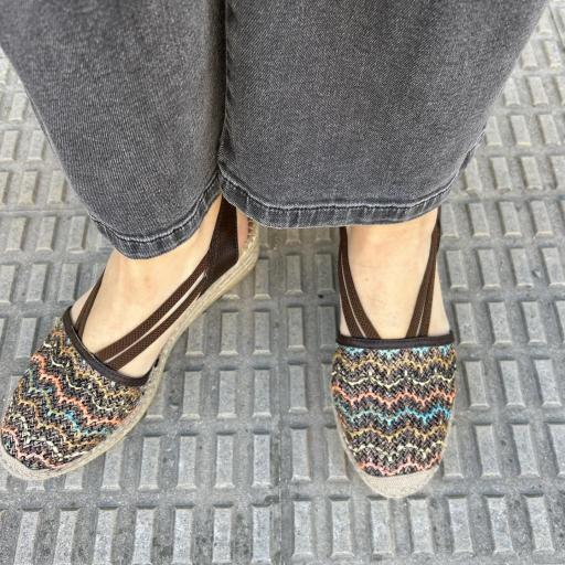 Alpargata Rosalina marrón [1]