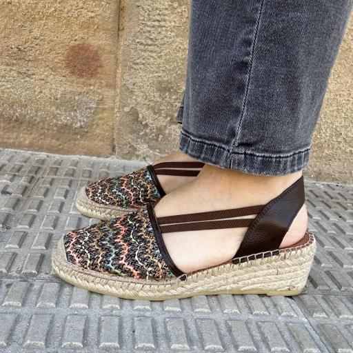 Alpargata Rosalina marrón [0]