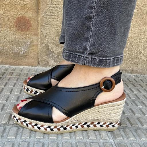 Alpargata Olympe negra [0]