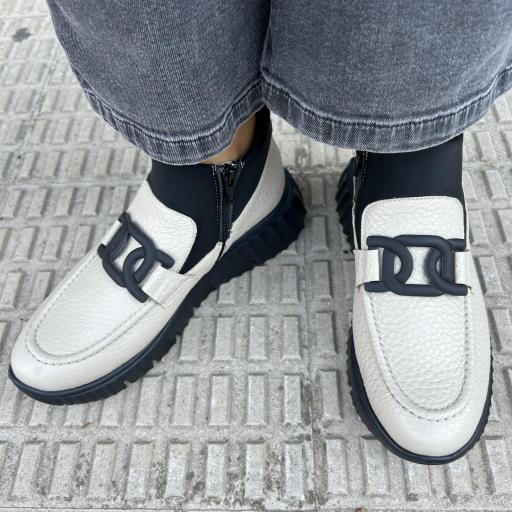 Zapato Haruki crema