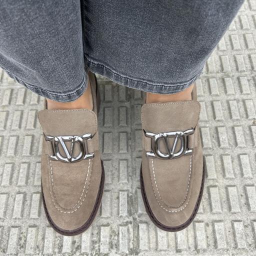 Mocasin Palmy taupe [1]