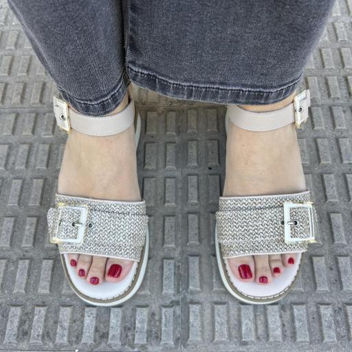 Sandalia Olivia beige [2]