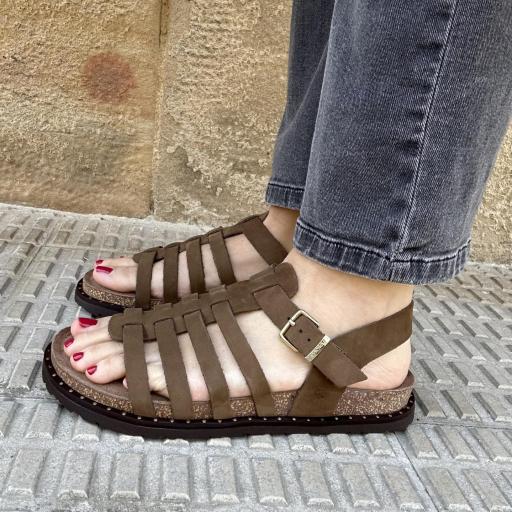 Sandalia Bali marron [0]