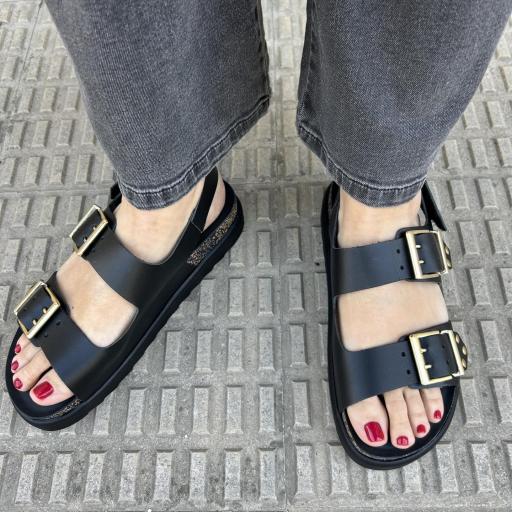 Sandalia Túnez negro [1]