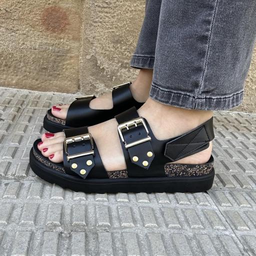 Sandalia Túnez negro [0]