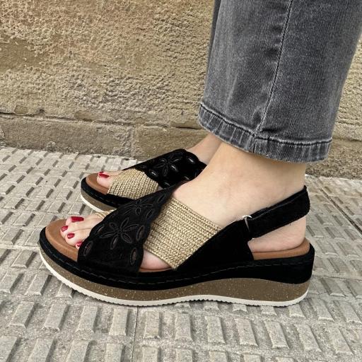 Sandalia Lux negro [0]