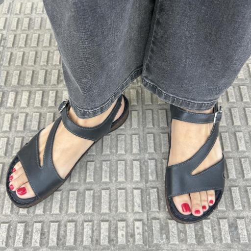 Sandalia Ana negro [1]