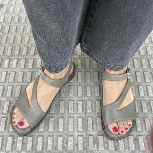 Sandalia Ana verde [1]