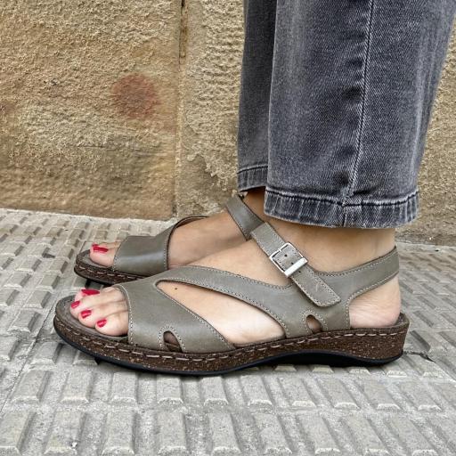 Sandalia Ana verde [0]