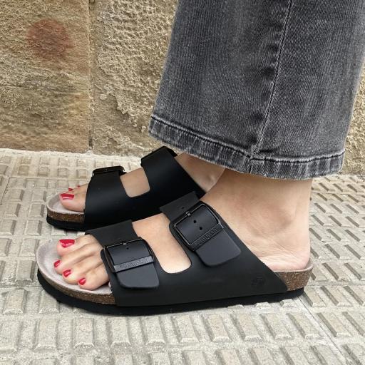 Sandalia Hawaii negro
