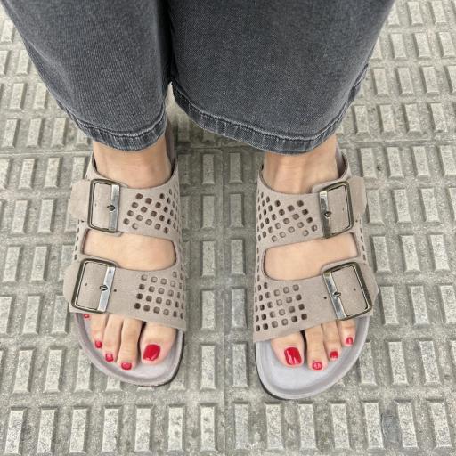 Sandalia Honolulu taupe [2]