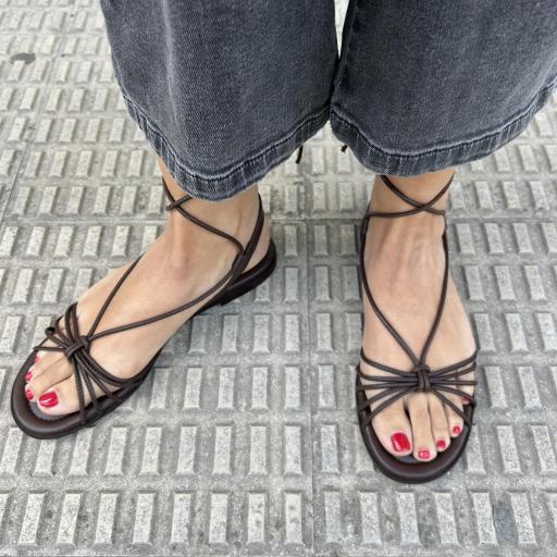 Sandalia Siena marrón [1]