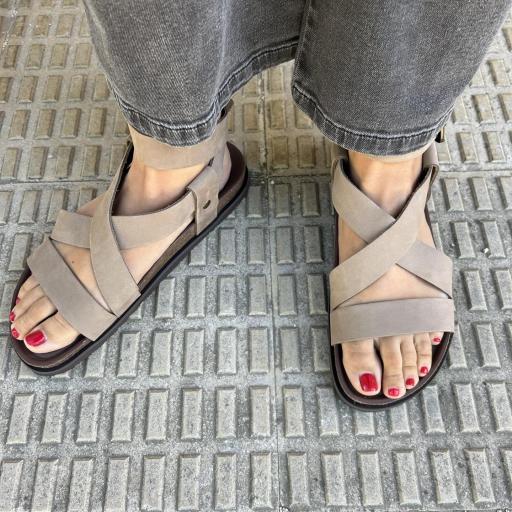 Sandalia Zaha taupe [1]