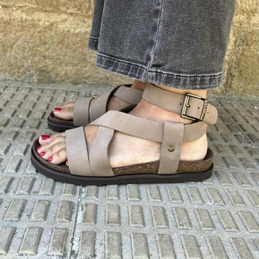 Sandalia Zaha taupe [0]